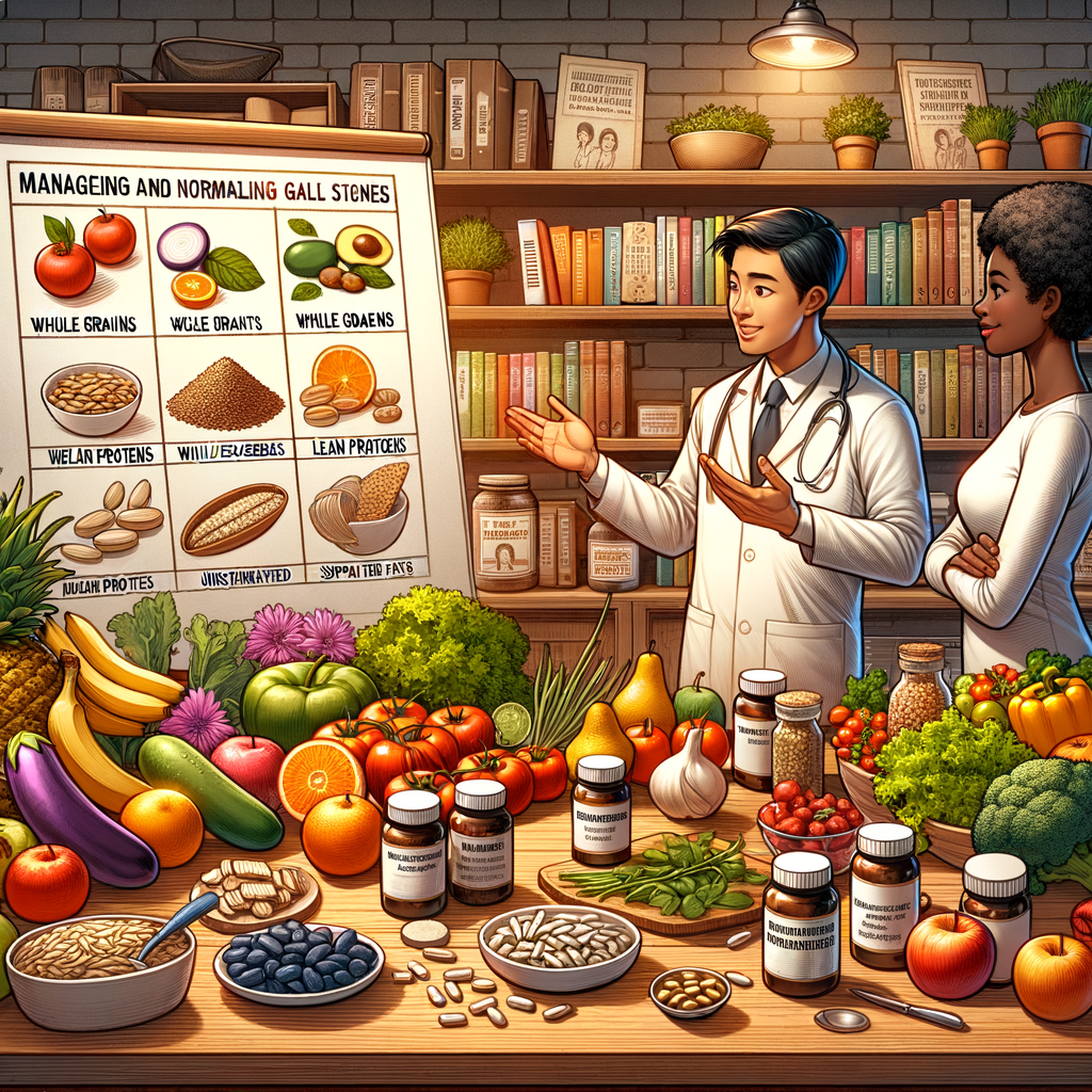 Supplements, Home Remedies,  and Diet to Normalise Gall Stones