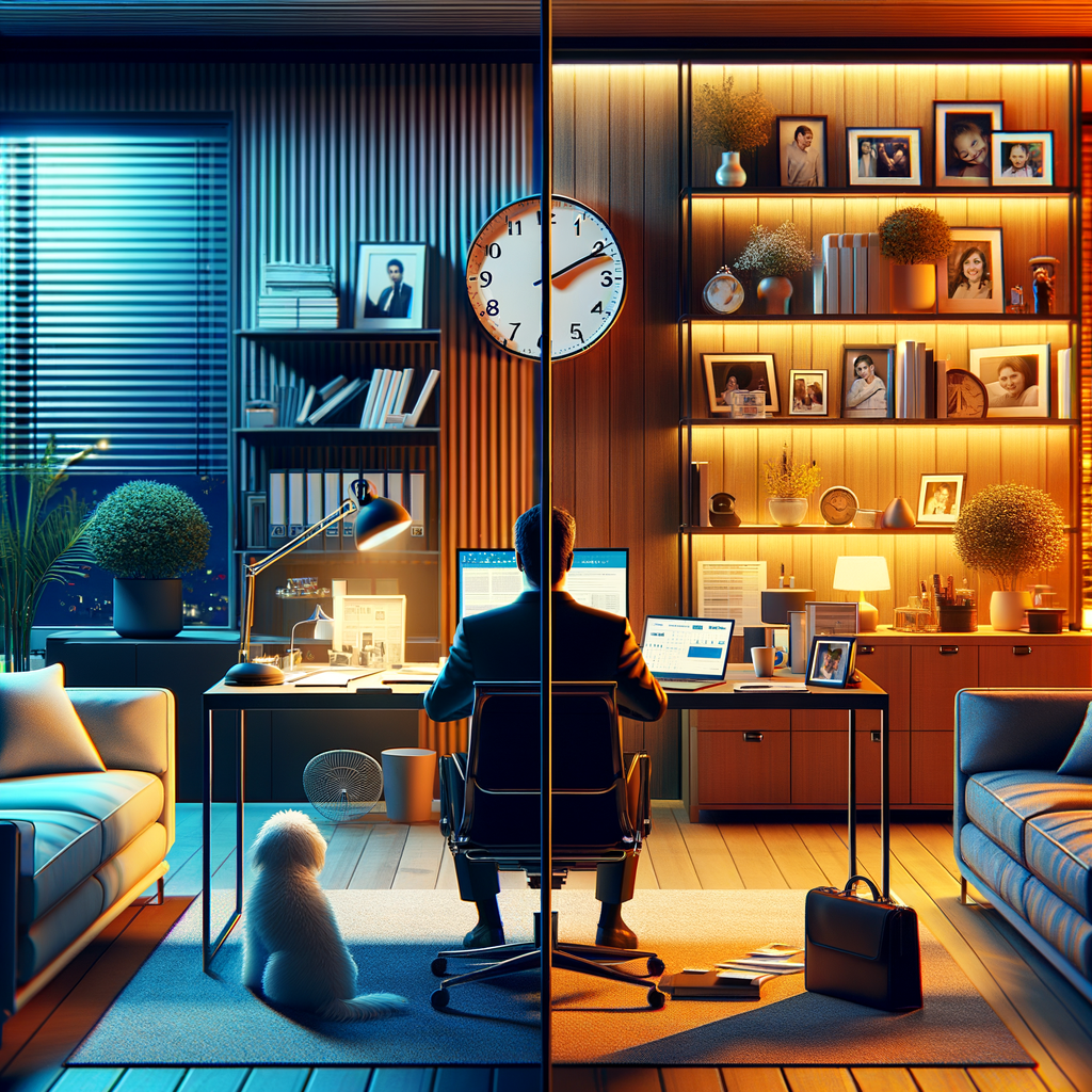 Establishing boundaries between work and personal life