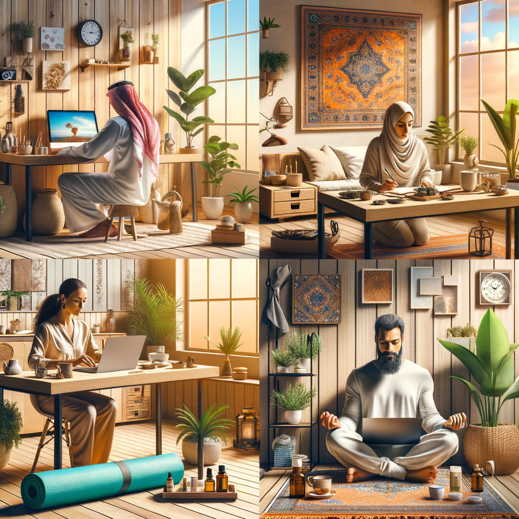 Incorporating self-care routines into your daily home working schedule