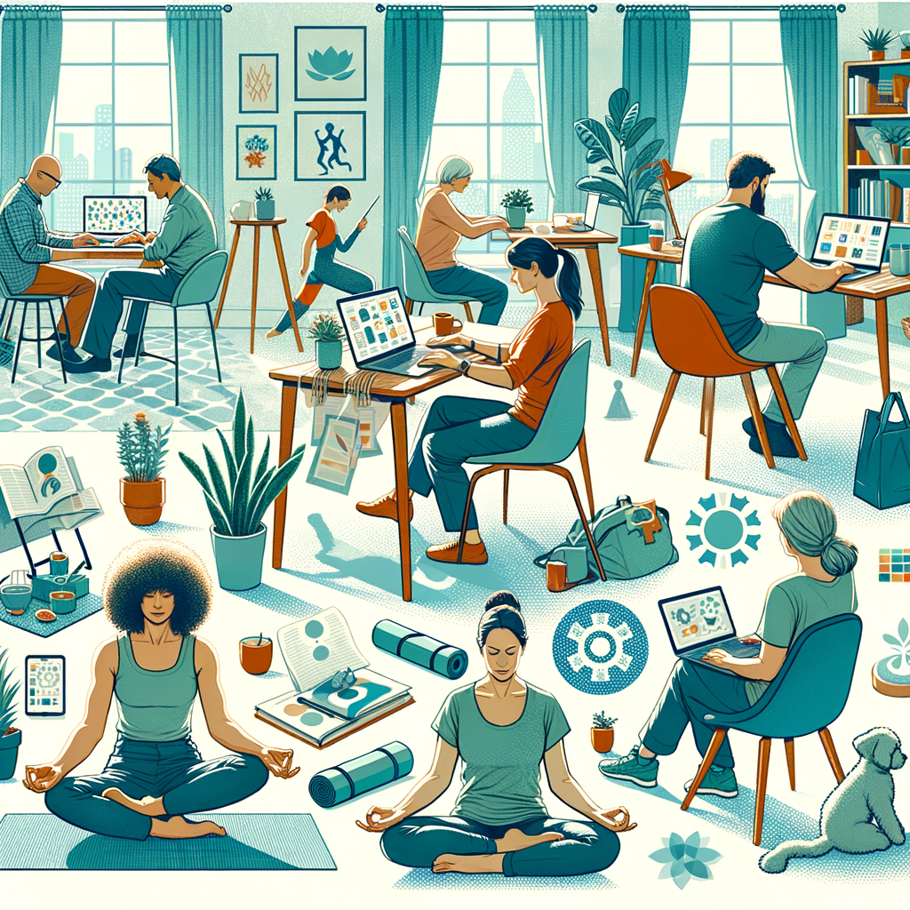 Building Resilience and Mental Wellbeing while Working from Home